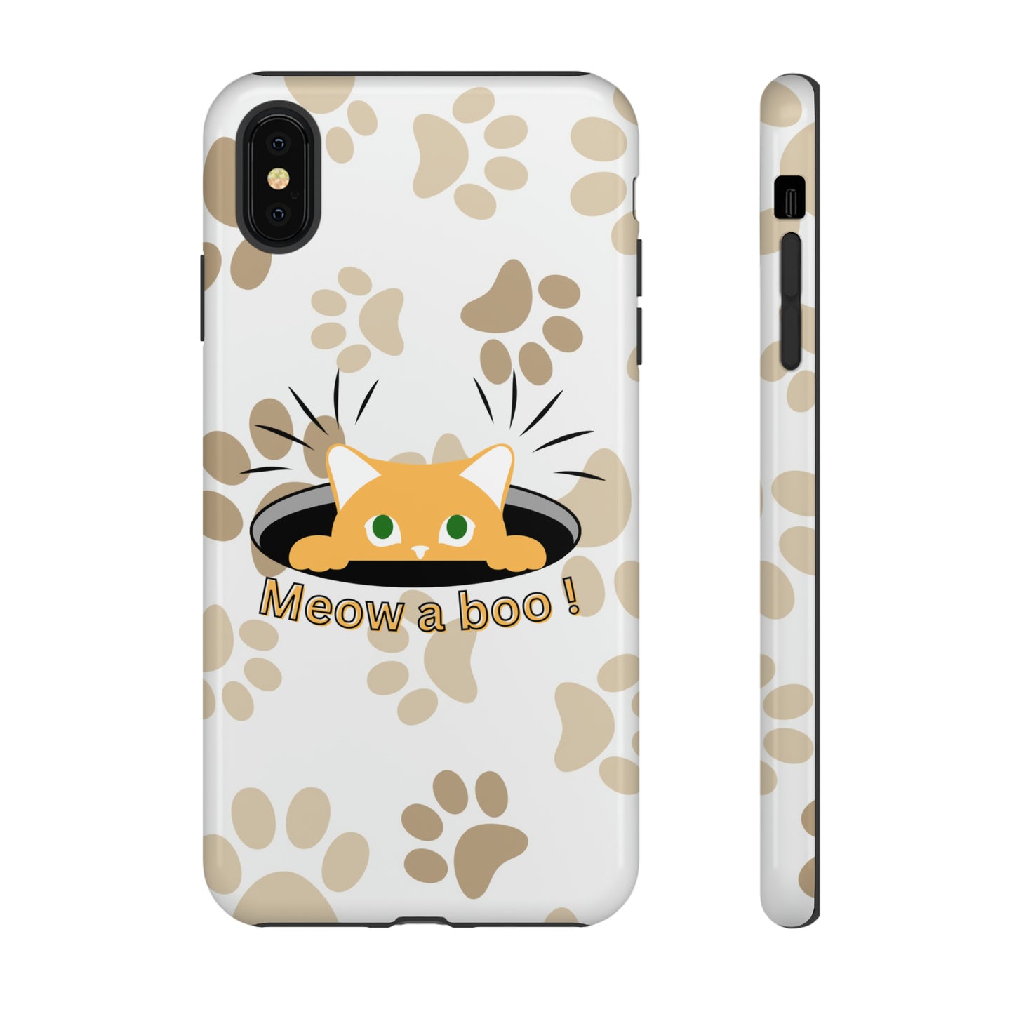 Meow a boo Cat Phone Tough Cases