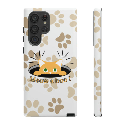 Meow a boo Cat Phone Tough Cases